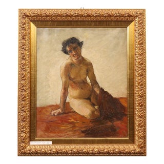 Lorenzo Delleani, Untitled, Oil on Canvas For Sale