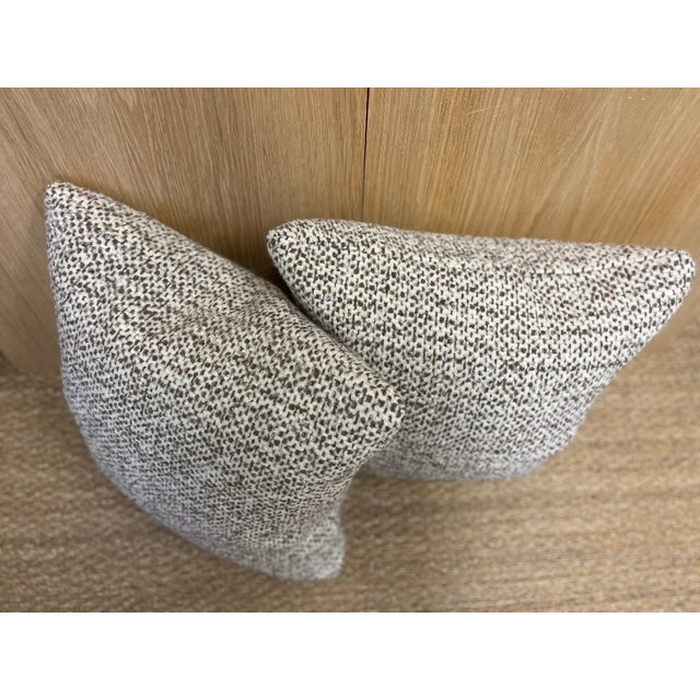 Contemporary Rosemary Hallgarten Wool Fabric Boucle Pattern Foam in