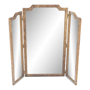 Mid Century Modern American of Martinsville Triptych Dresser Wall Mirror