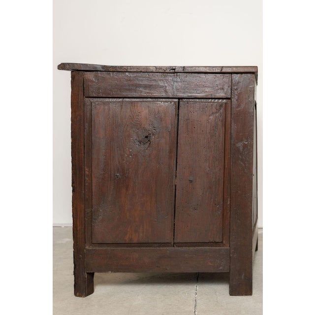 18th Century French Provincial Louis XV Corner Cabinet For Sale - Image 14 of 18