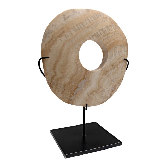 NOIR Onyx On Stand, Large For Sale