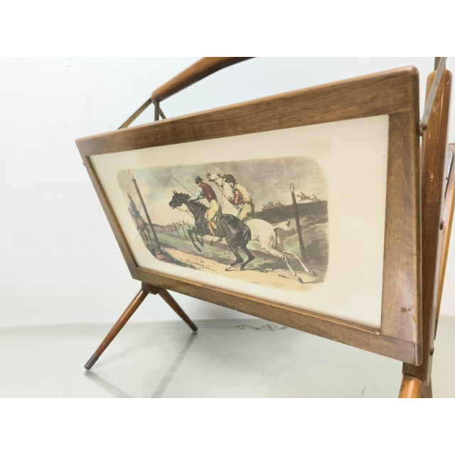 Horse Magazine Rack, 1960s, in Very Good conditions. Designed 1960 to 1969