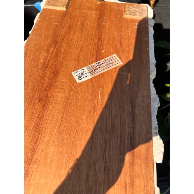 Tessellated Faux Marble Stone Side Tables - A Pair For Sale - Image 11 of 12