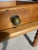 Brown Antique Pine Desk / Table With Two Drawers From England For Sale - Image 8 of 18