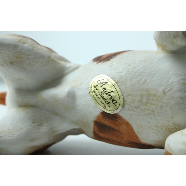 Brown Vintage Bull Dog Hand-Painted Figurine For Sale - Image 8 of 8