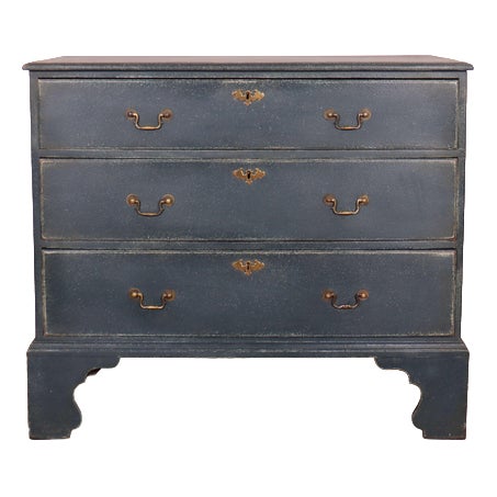English Painted Chest of Drawers, 1890s For Sale