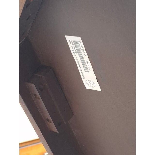 Late 20th Century Maitland-Smith Banded Mahogany Barley Twist Legs Side Table For Sale - Image 15 of 15