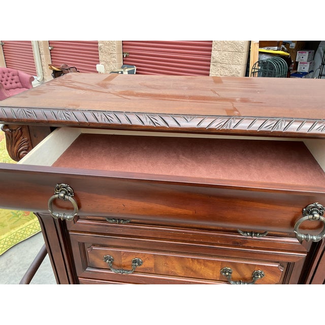 Traditional Louis Philippe Style 6-Drawer Tall Chest by Lifestyle Enterprise For Sale - Image 12 of 14