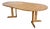 Vintage 1970's Solid Pine Scandinavian Dining Table For Sale