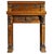 A large and impressive mahogany fireplace mantel with carvings. The piece is of American origin, circa late 19th century...