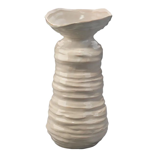 Jamie Young Marine Vase, Large For Sale