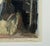 Wood Vintage Signed Abstract Expressionist Oil Painting on Paper For Sale - Image 7 of 12