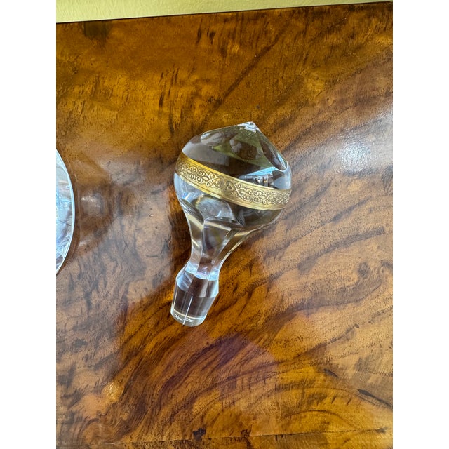 Moser Carafe with Stopper, 1940s For Sale - Image 6 of 7
