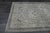 1970s Vintage Handmade Wool Cotton Grey Area Rug For Sale In San Francisco - Image 6 of 11