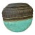 Signed Candone Wharton Studio Raku Pottery Large Basketweave Vessel / Vase For Sale