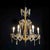 Italian Crystal Chandelier with Pale Yellow and Amber, 1930s For Sale - Image 12 of 13