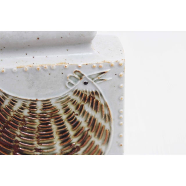 Scandinavian Ceramic Vase, 1960s For Sale - Image 4 of 11