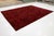Modern Tibetan Wool & Silk Room Size Rug in Red With Abstract Design For Sale In New York - Image 6 of 8