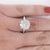 White 5.58 Carat G/I1 Round Cut Diamond & Baguette Side 3 Stone Engagement Ring Size 6.5 For Sale - Image 8 of 9