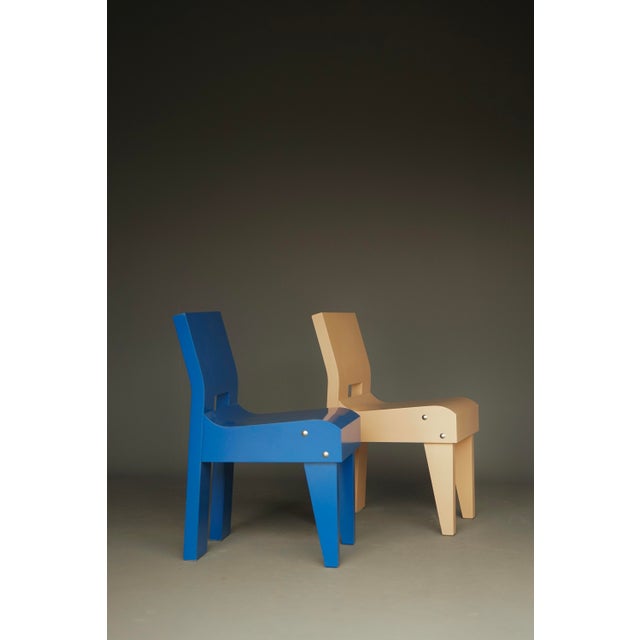 Pink Martin Visser Se 20 Chair for T Spectrum Furniture, 1980s, 1988 For Sale - Image 8 of 17