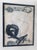 This handsome striking work on paper and in a new black wood frame and with a linen matte under glass is by artist Manfred...