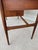 Bassett Furniture Mid Century Modern Walnut 4 Drawer Desk & Chair For Sale - Image 10 of 18