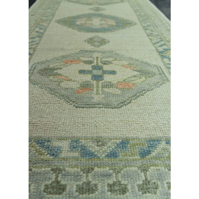 Turkish Oushak Rug 2'9" x 12'4" #19114 Explore a curated collection of hallway runners, wool rugs, and handmade...
