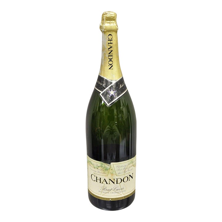 Chandon Brut Cuvee Chardonnay Vintage Display Dummy Wine Champagne