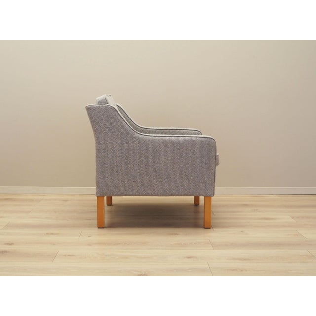 Danish Beech Armchair, 1970s For Sale - Image 10 of 18