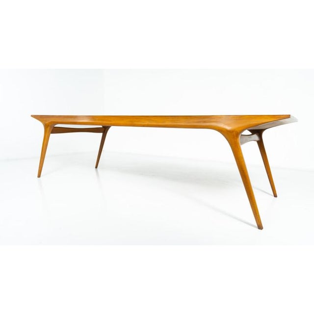 Mid-Century Large Dining Table by Carlo de Carli, Walnut, 1950s Carlo Di Carli (1910–1999) was an influential Italian...