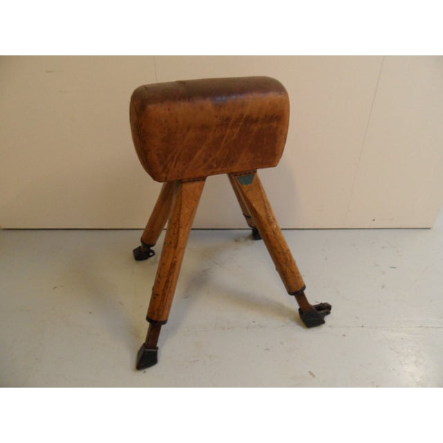 Vintage School Gymnastic Horse, 1950s For Sale - Image 11 of 11