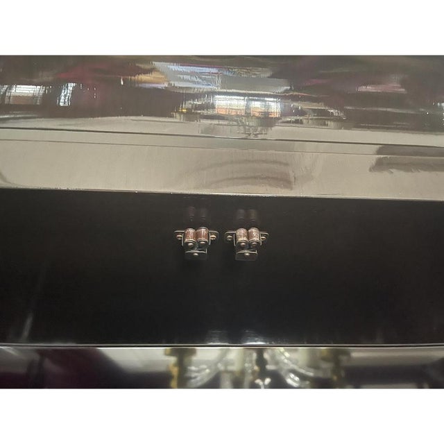 Contemporary One-Off Lacquered Secretaire by Jean-Rémy Couradette For Sale - Image 3 of 8