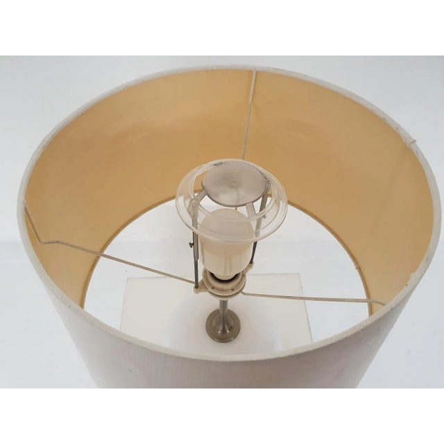 Glass Sakura Table Lamp by Michael Bang for Holmegaard, Denmark, 1980s For Sale - Image 10 of 12