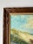 1970s 1970's R. Weston Impressionist Beach Seascape Original Oil Painting, Framed For Sale - Image 5 of 12