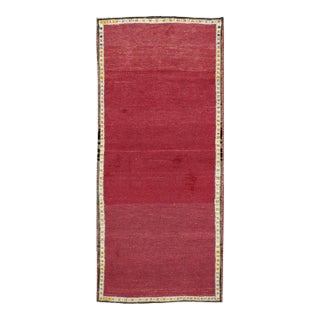 Galerie Shabab Collection Mid-20th Century Turkish Anatolian Throw Rug For Sale