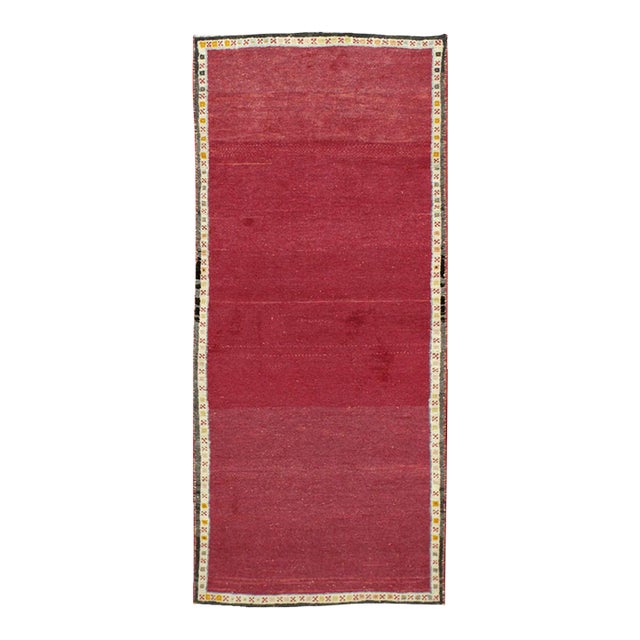 Galerie Shabab Collection Mid-20th Century Turkish Anatolian Throw Rug For Sale