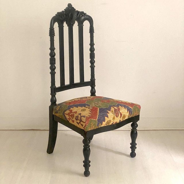 Napoleon III Side Chair in Beech, in Good conditions. Designed before 1890