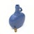 Mid 20th Century Vintage Slim Blue Ceramic Vessel Curation - Group of 3 For Sale - Image 5 of 11