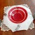 1920s Art Deco Red White Silver Glass Bowl For Sale - Image 10 of 12