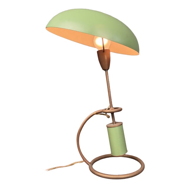 Mod. Scrittoio Table Lamp by Angelo Lelli for Arredoluce, 1949 For Sale