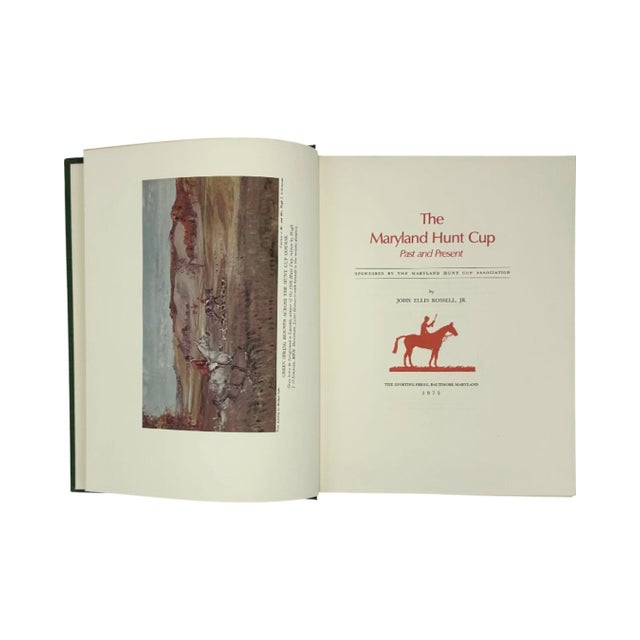 Signed the Maryland Hunt Cup Past and Present by John Ellis Rossell Jr. 1975 For Sale - Image 4 of 13