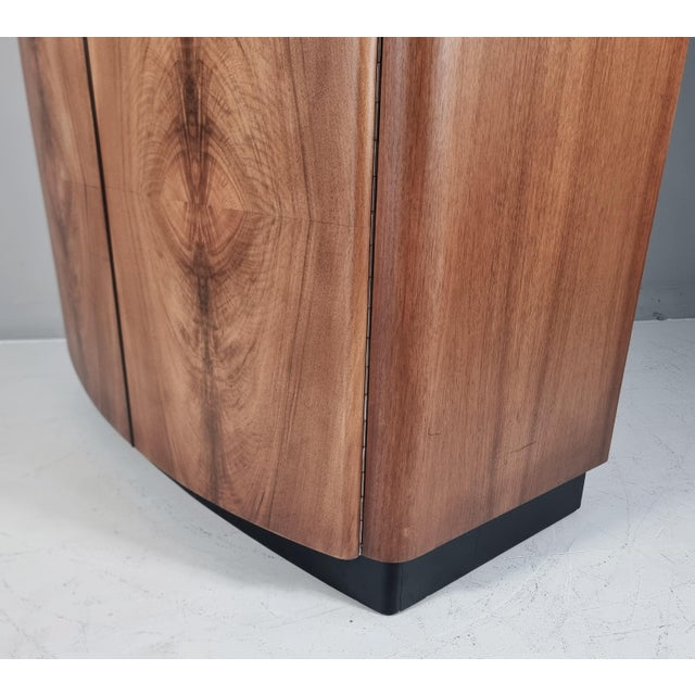 Art Deco Walnut Wardrobe by Jindrich Halabala, 1940s For Sale - Image 12 of 17