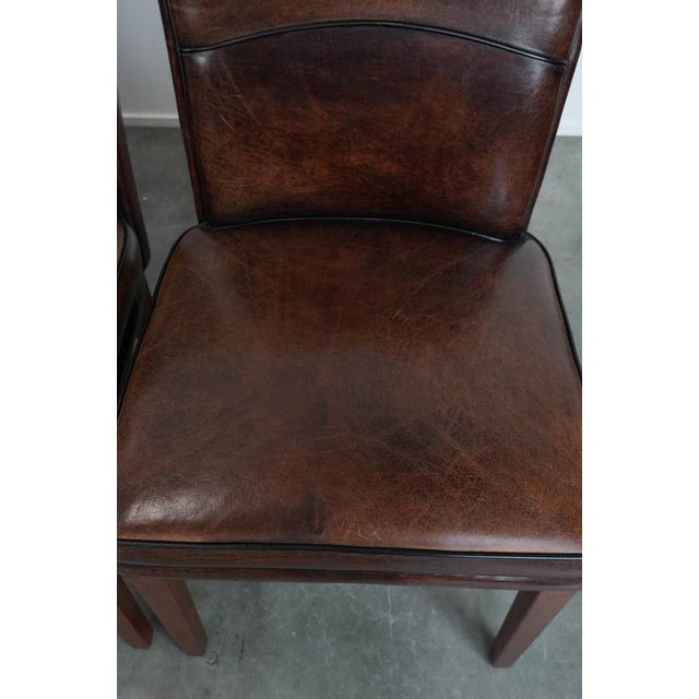 Sheepskin Dining Chairs, Set of 4 For Sale - Image 9 of 16