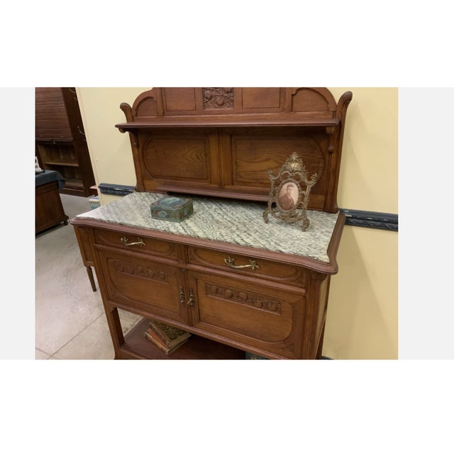 Antique Art Nouveau Buffet, 1900 For Sale - Image 10 of 11