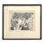 Engraving by Anthony Gross (British, 20th Century), Dated 1930, Pencil Signed - Framed/Matted For Sale