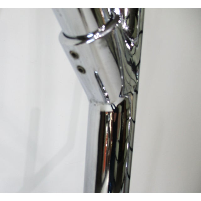 Post Modern Chrome Tree Styled Coat Hat Rack For Sale - Image 10 of 13