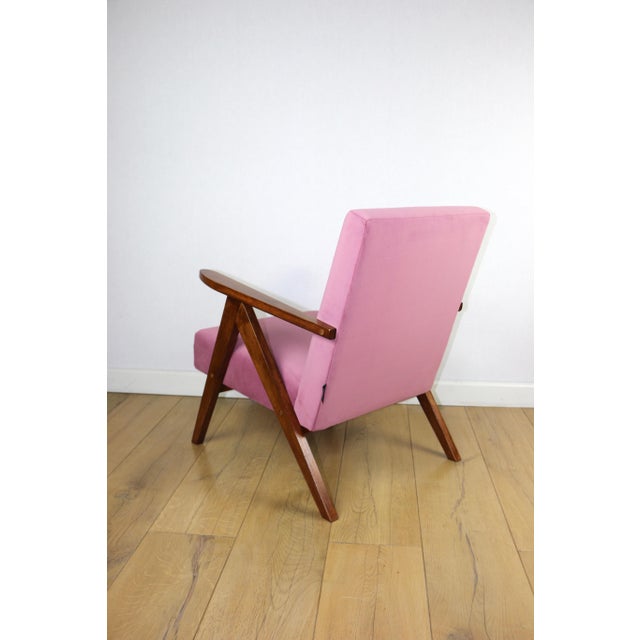Vintage B-310 Lounge Chair in Pink, 1970s For Sale - Image 4 of 11