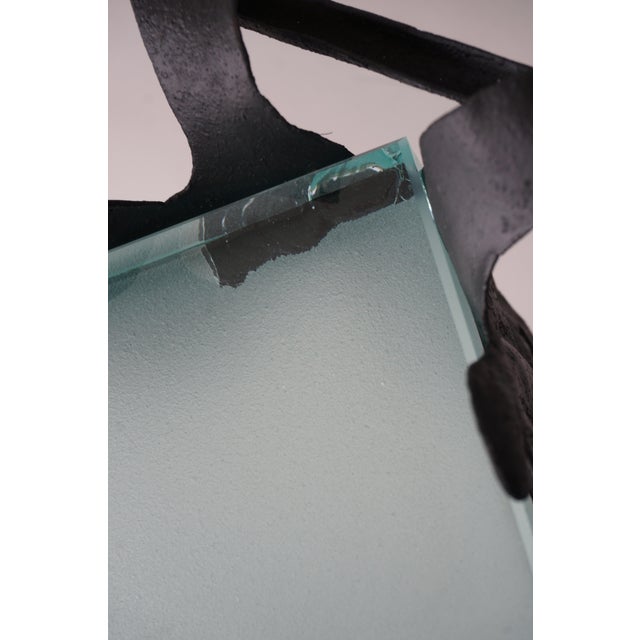 Black Mizner Spanish Colonial Style Garden Pedestal Wrought Iron For Sale - Image 8 of 11