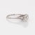 Art Deco Vintage Art Deco GIA 1.55ct Diamond Ring Engagement Platinum Jewellery size 6.25 For Sale - Image 3 of 7