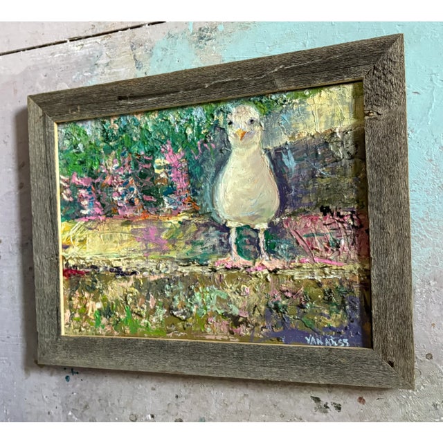 The Perch, Original Oil Paintings, by Van Ness For Sale - Image 4 of 10